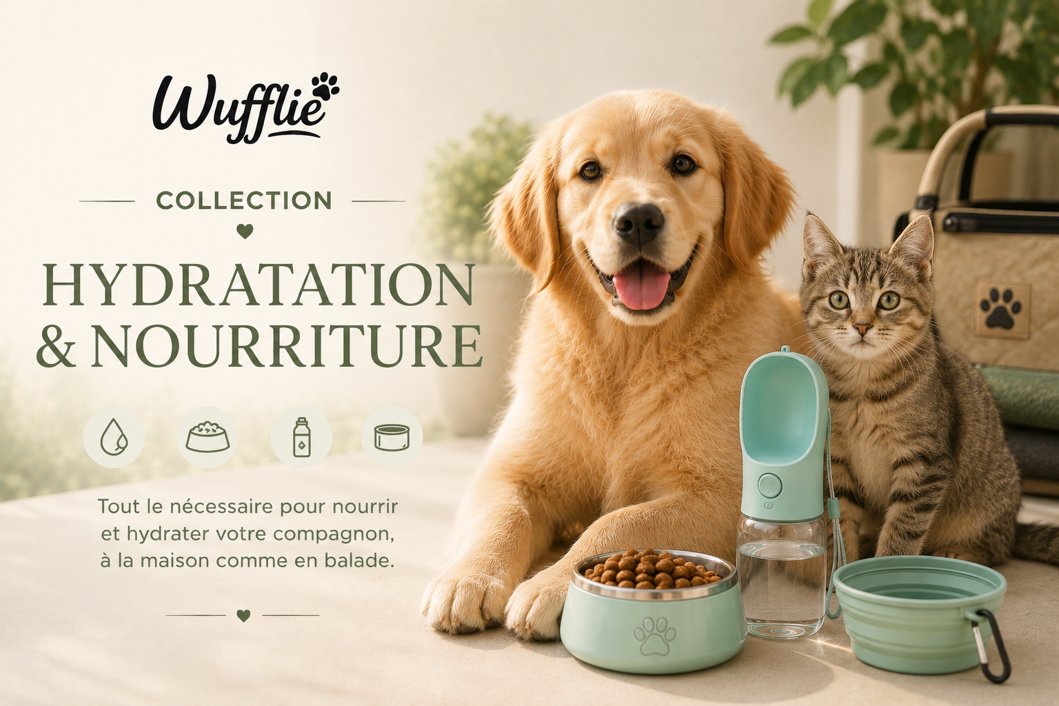 Hydratation et nourriture