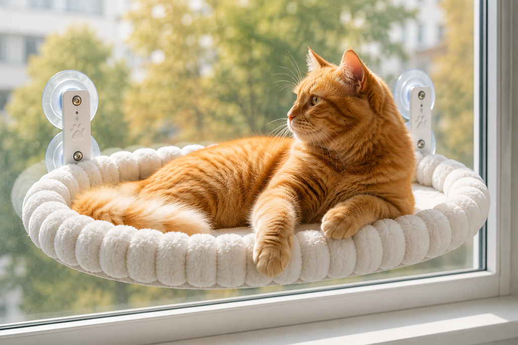 Hamac de fenêtre pour chat