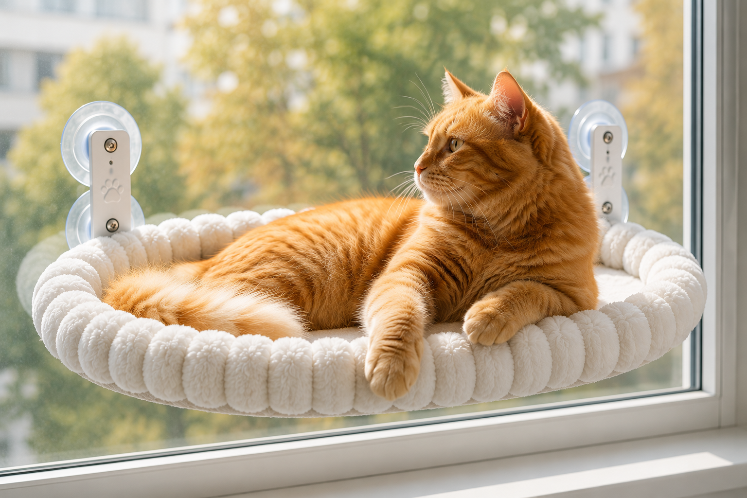 Hamac de fenêtre pour chat