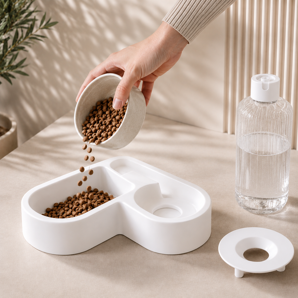 Distributeur d’eau automatique avec gamelle